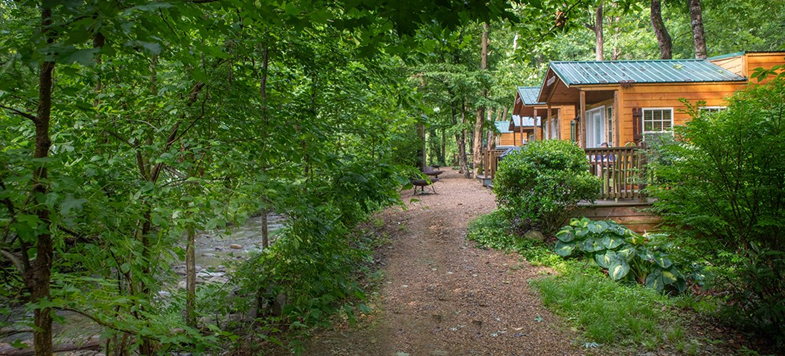 Deluxe Cabin (Full Bath with Shower) Riverfront, Loft Unit-9