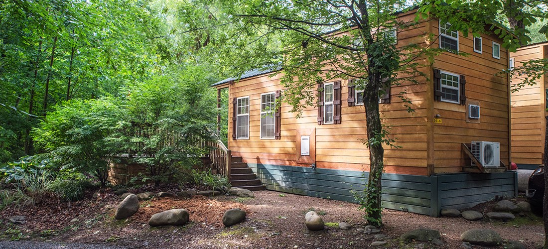 Deluxe Cabin (Full Bath with Shower) Riverfront, Loft Unit-12