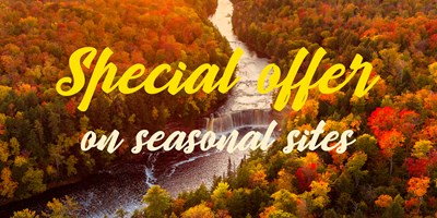 Special Offer on Seasonal Campsites