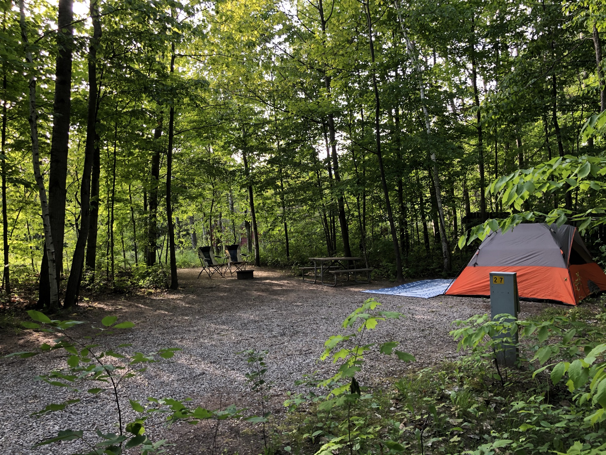 Buckley, Michigan Tent Camping Sites Traverse City KOA