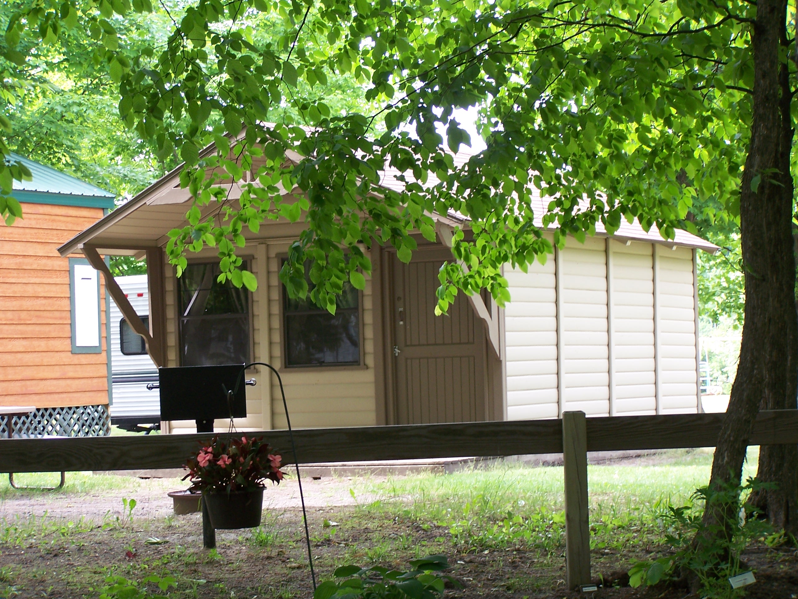 Camping Cabin #3  Sleeps up to 5