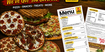 2026 Camp store menu