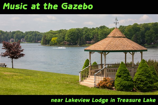 Music Night at the Lakeview Lodge Gazebo Photo