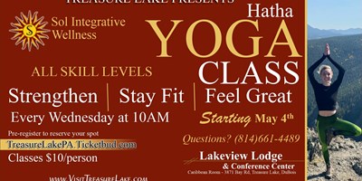 Hatha Yoga Class at Treasure Lake