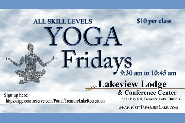 Yoga Class at the Lakeview Lodge in Treasure Lake Photo