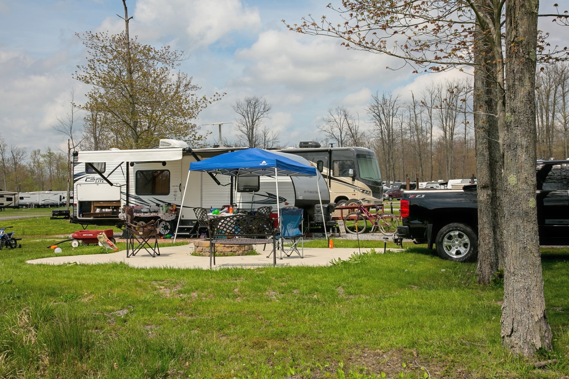 DuBois, Pennsylvania RV Camping Sites DuBois / Treasure Lake KOA Holiday