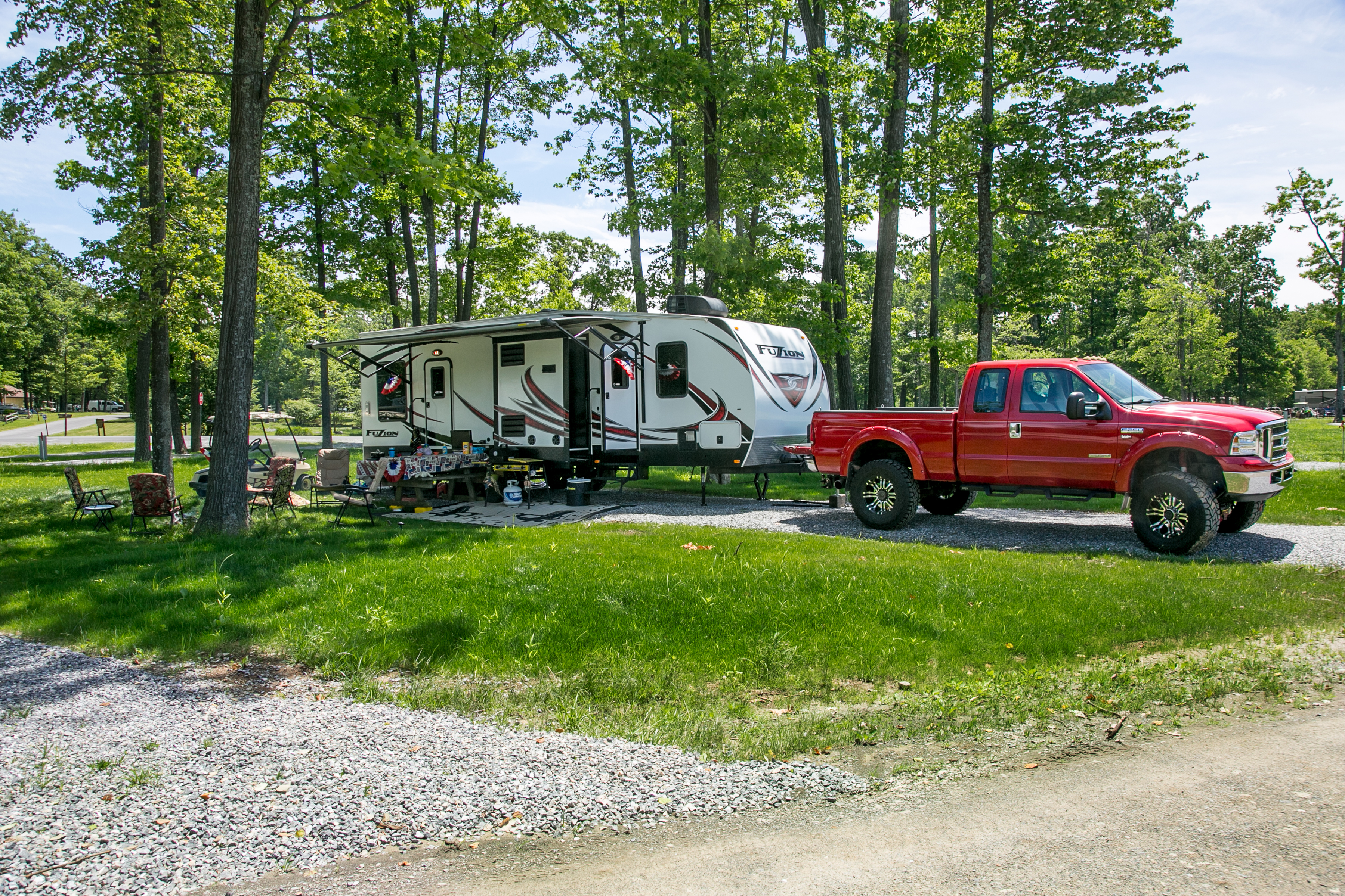 DuBois, Pennsylvania RV Camping Sites DuBois / Treasure Lake KOA Holiday