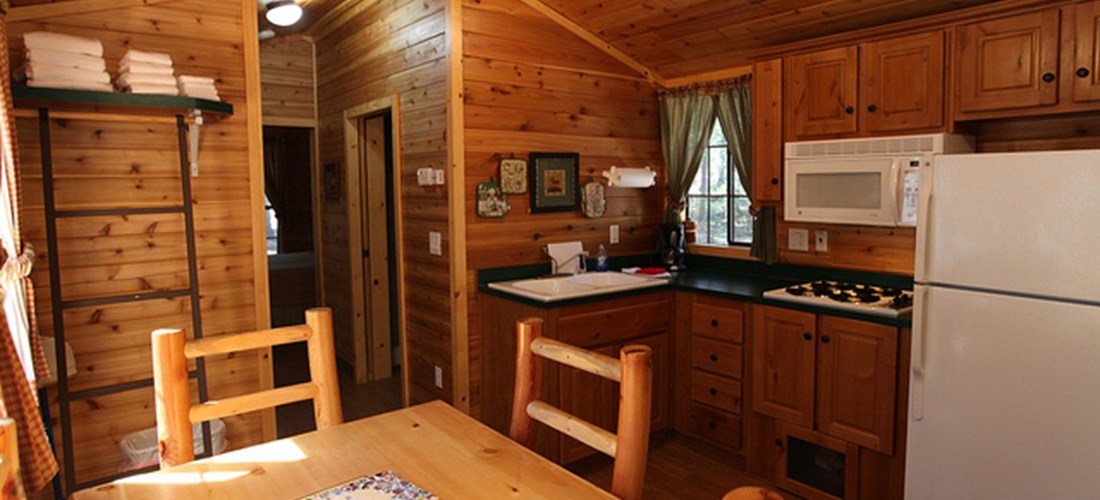 Deluxe Cabin - Main Living Area