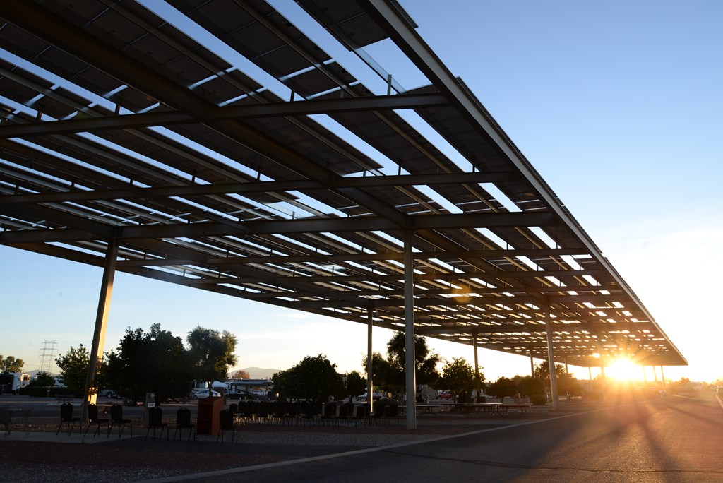 KOA Installs First-Of-Its-Kind Solar Shade Structure