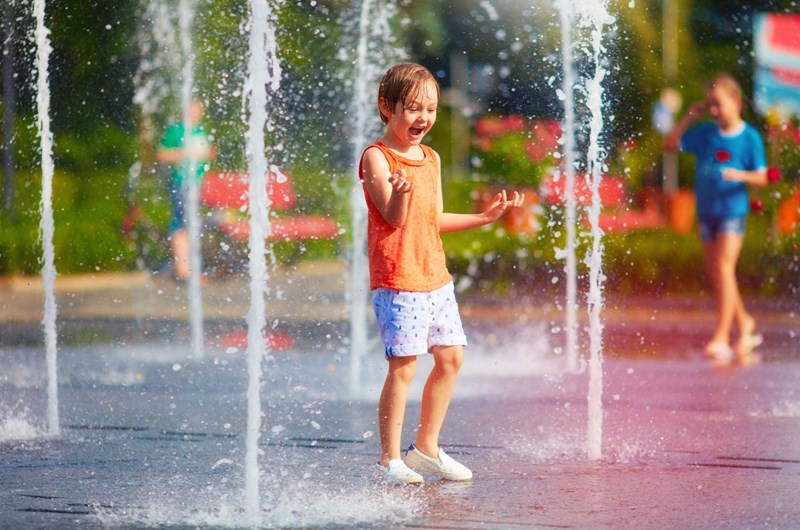 Fridays:  Splash Pad Fun! Photo