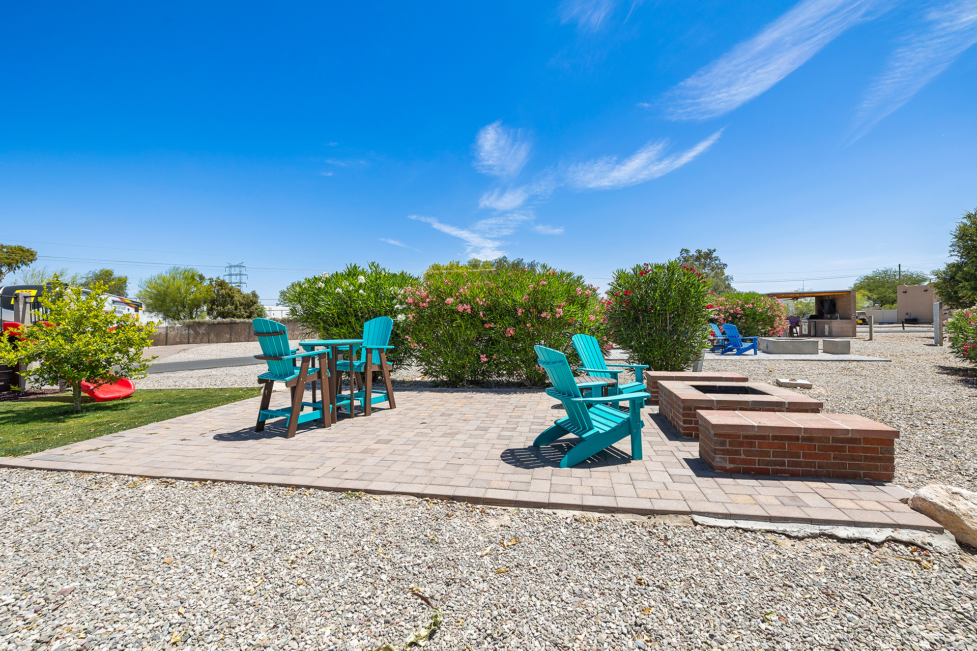 RV 1691, Back-In 50/30 AMPS FHU Patio with Kids Play Area
