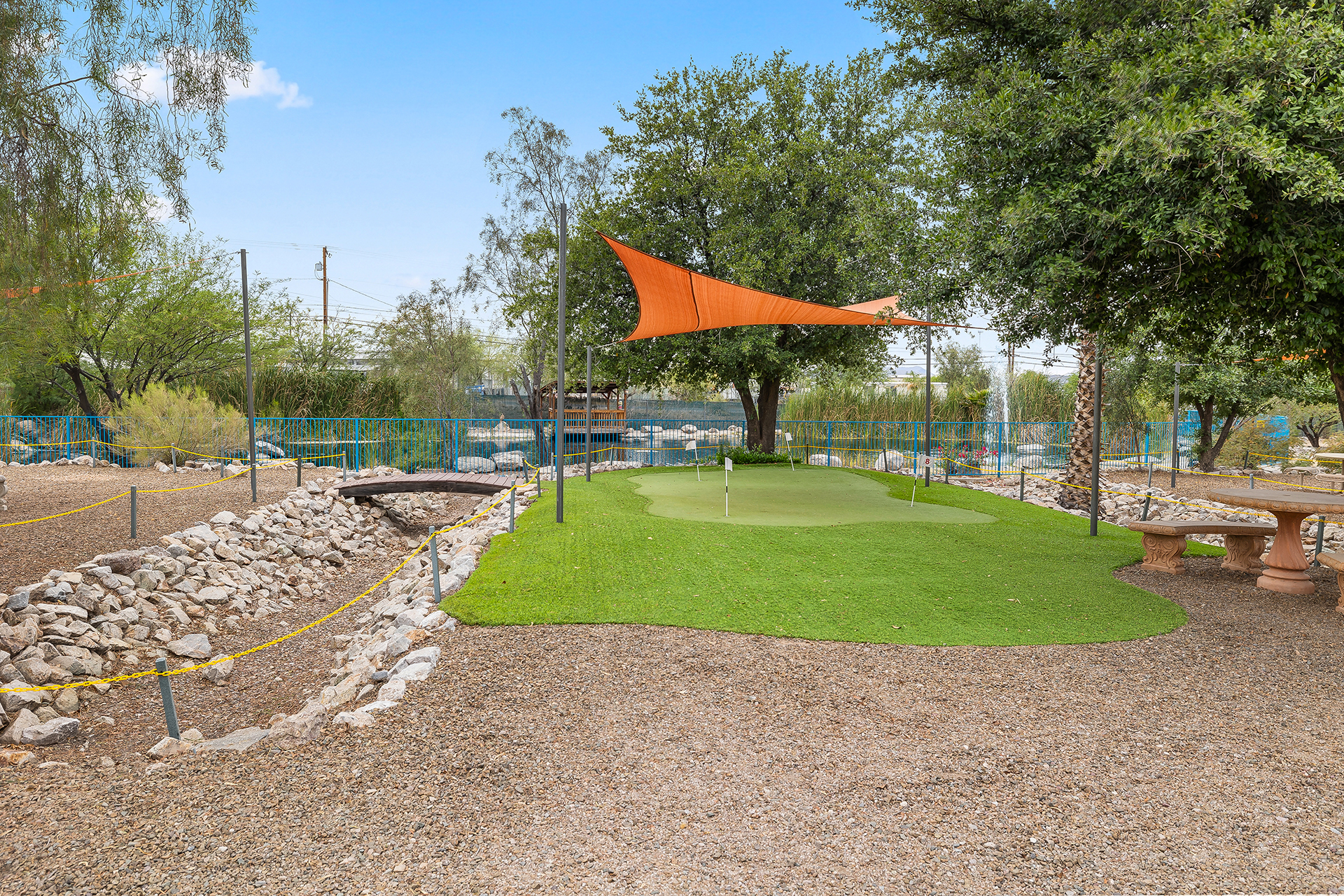 Nine-Hole Putting Green