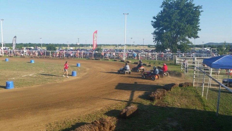 Lawn Mower Races Photo