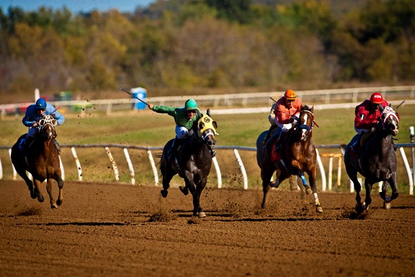 Derby Day At Will Rogers Downs Photo