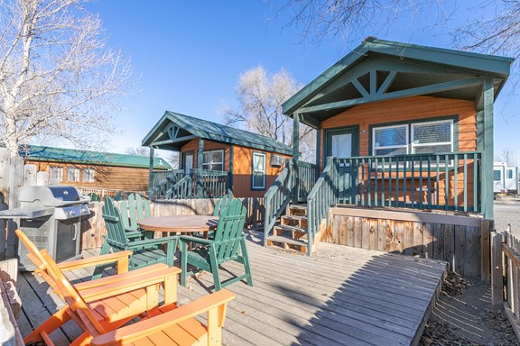 Deluxe Studio Cabin Outside