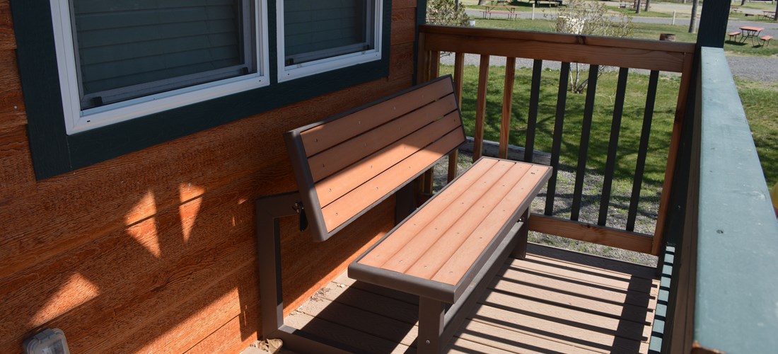 Front porch bench