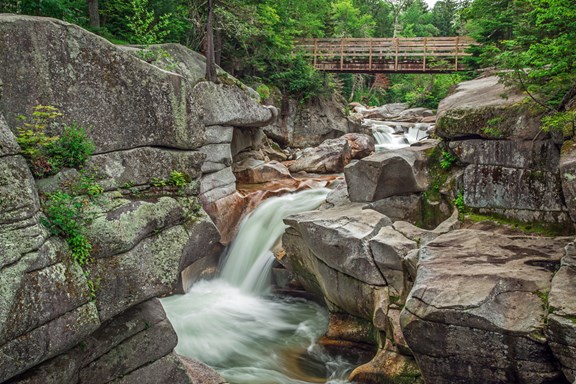 Lower And Upper Ammonoosuc Falls