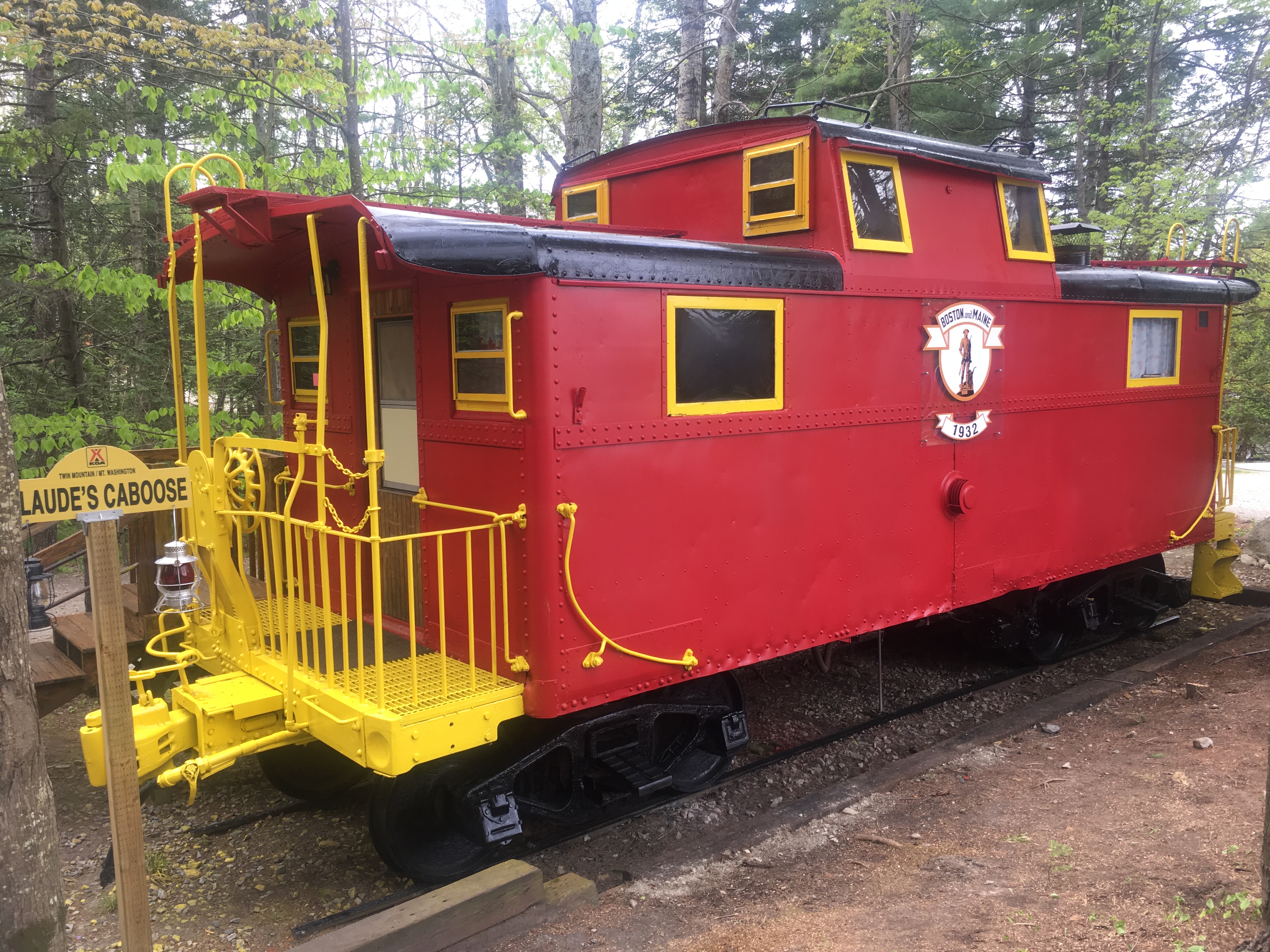 All aboard the Boston & Maine!
