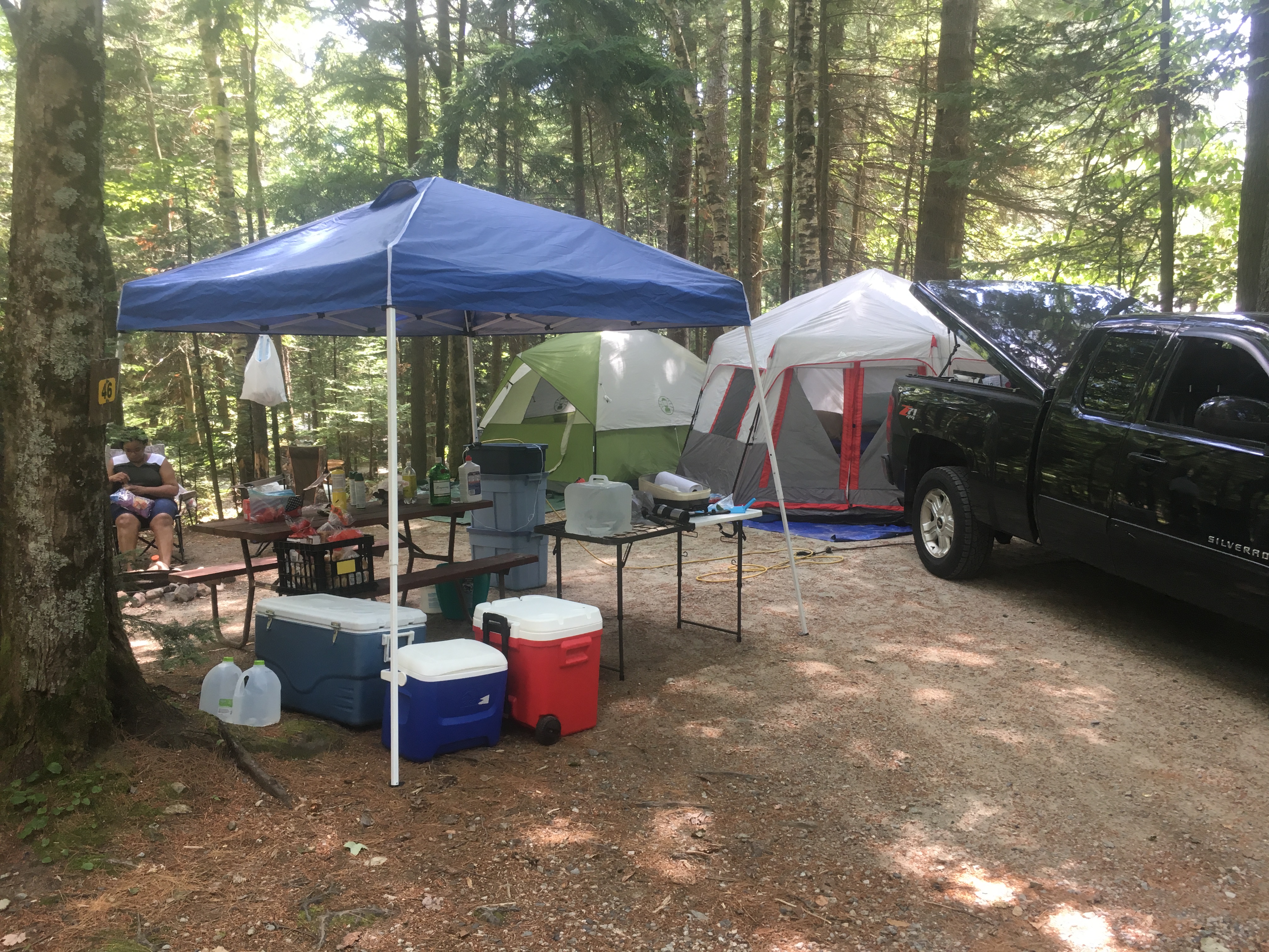 Roomy area