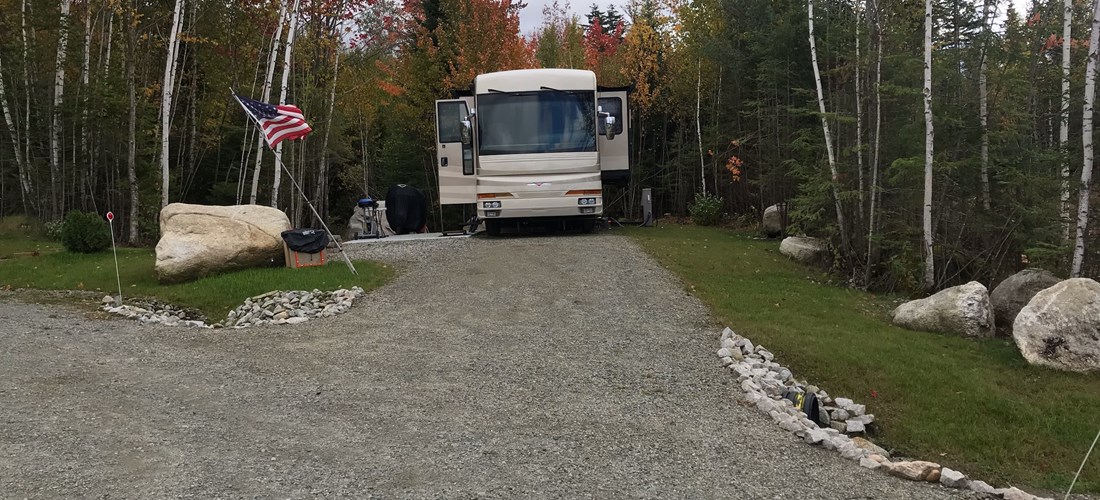 Deluxe Patio Site - Back-In