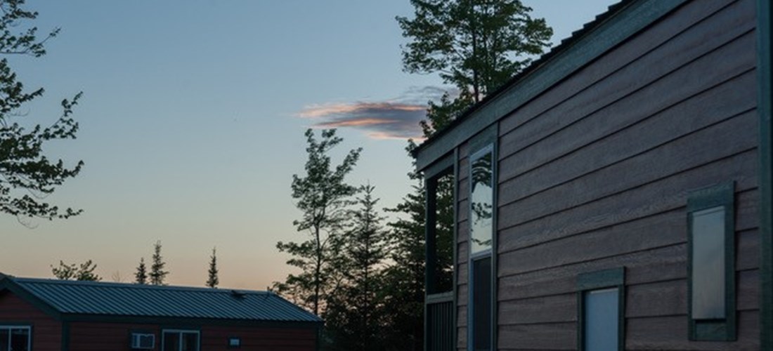Outside lodge view