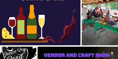 Wine and Cheese and Vendors Please