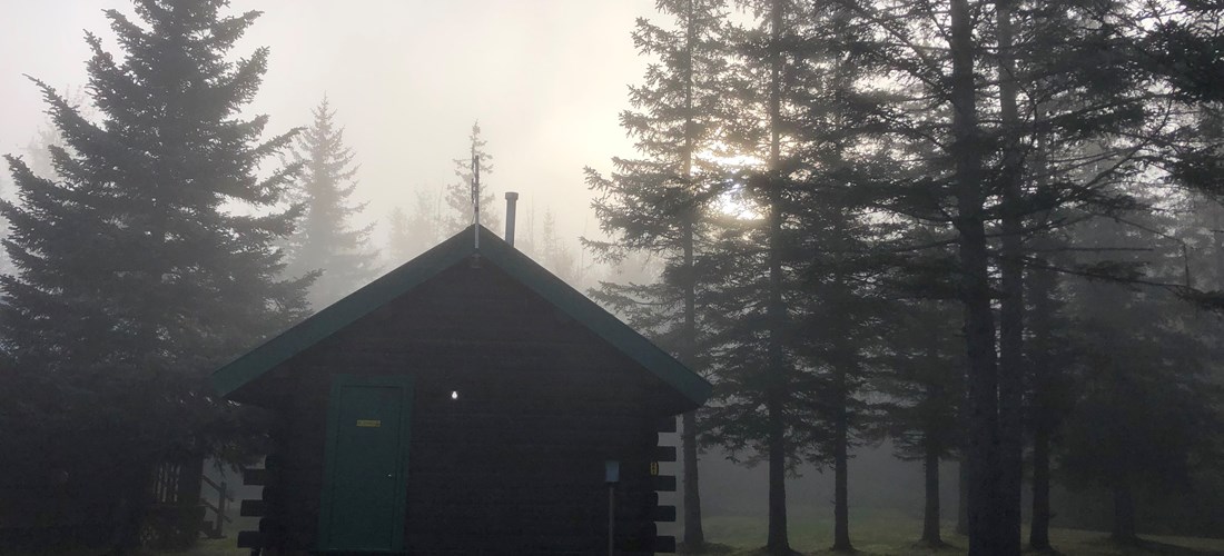 Campground in Mist