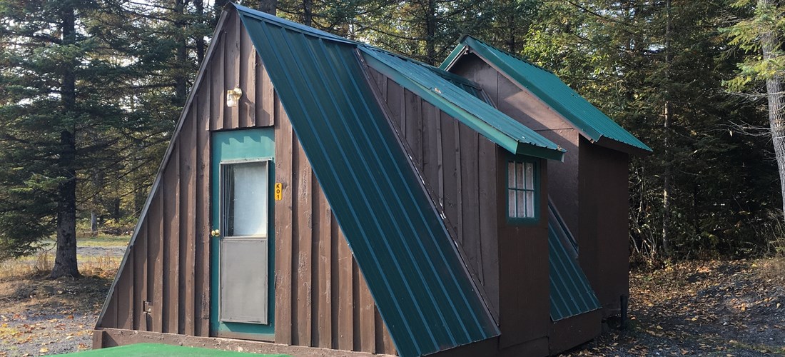 A Frame Camping Cabin