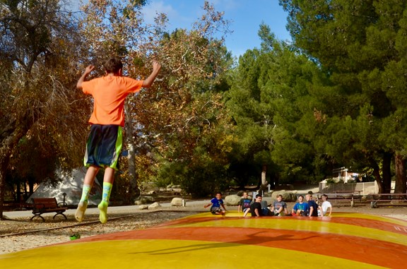 Jumping Pillow