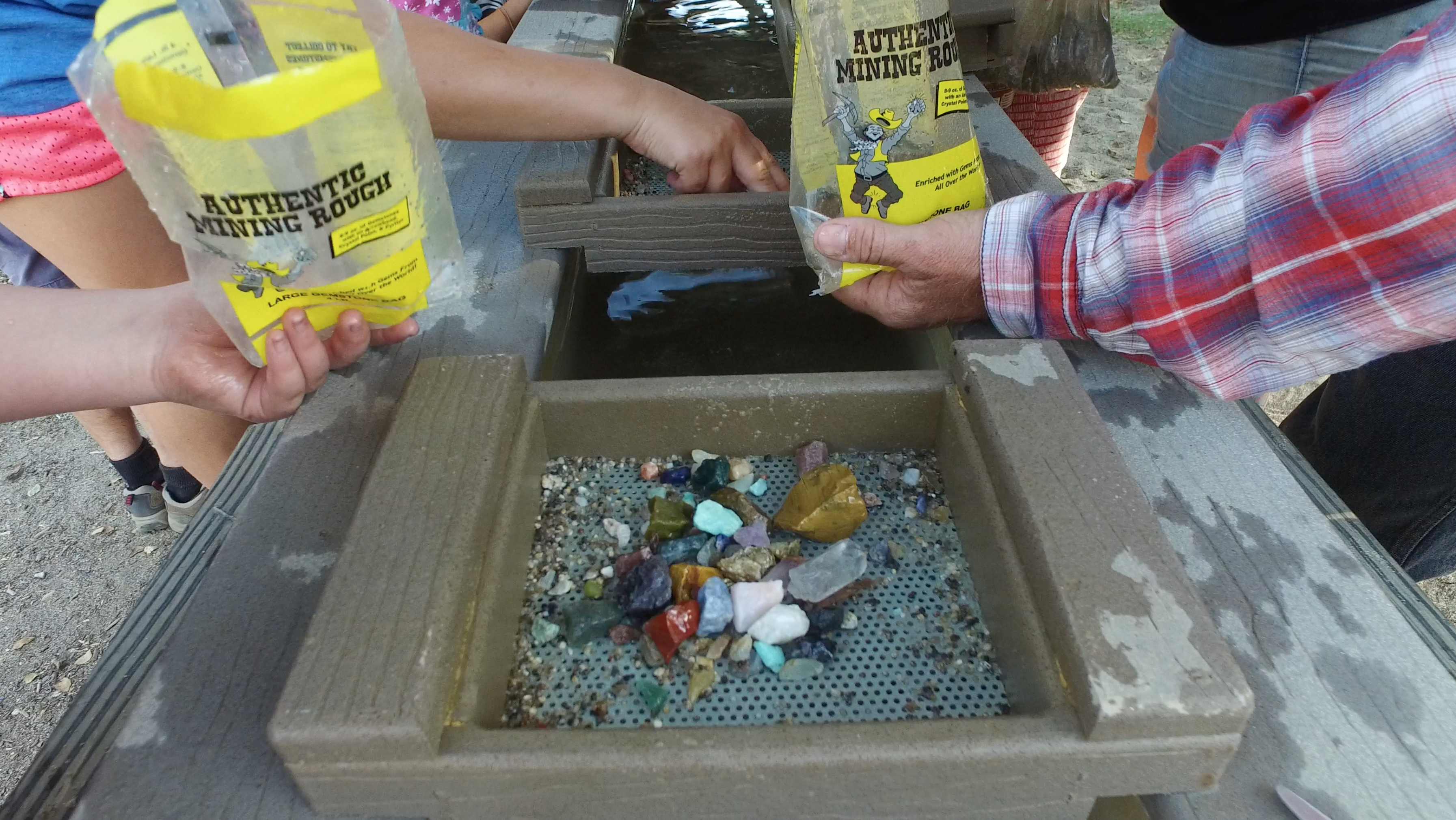 Gem Mining - Staff Ran Activity Photo