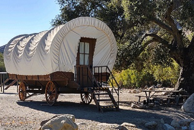 Covered Wagon (No Bathroom) Pictures Ventura Ranch KOA Holiday