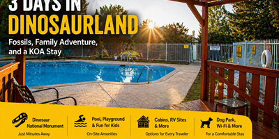 3 Days in Dinosaurland: Fossils, Family Fun &amp; Vernal KOA