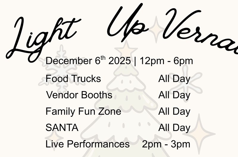Light Up Vernal: Christmas Tree Lighting Celebration Photo
