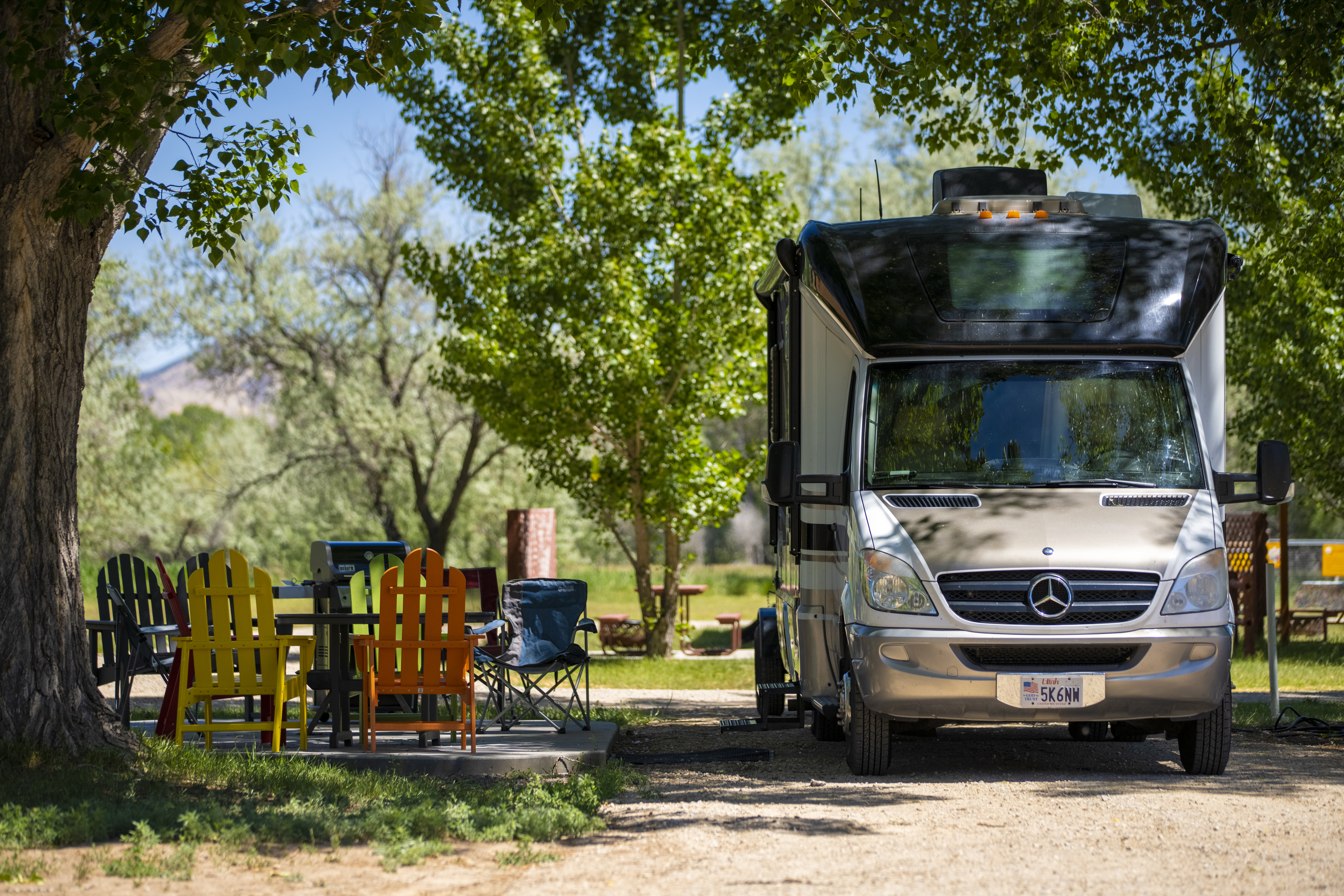 Vernal/Dinosaurland KOA RV Site with Patio