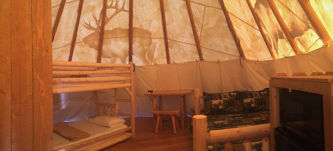 TeePee bedding.