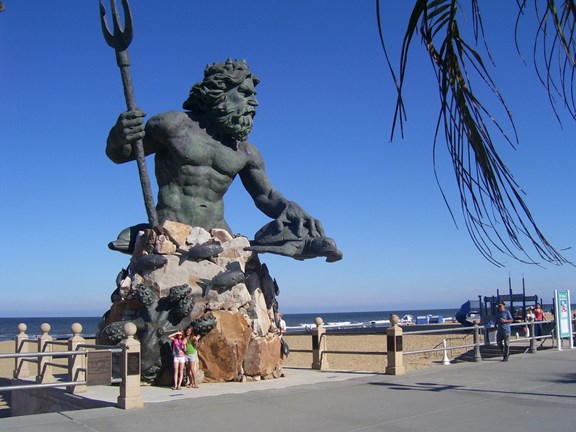 King Neptune Statue