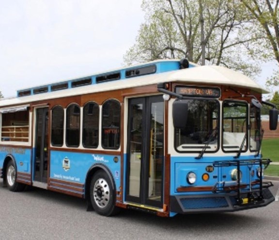 "The Wave" Beach Trolley
