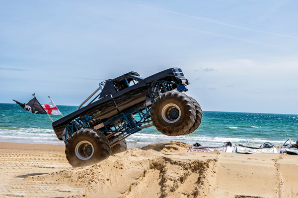 Pungo Offroad Monsters on the Beach Photo