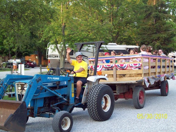 Hayrides & Super soaker Hayride schedule