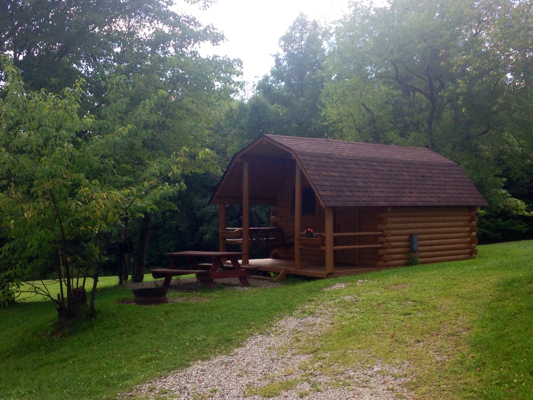 Rustic one room Kabin.