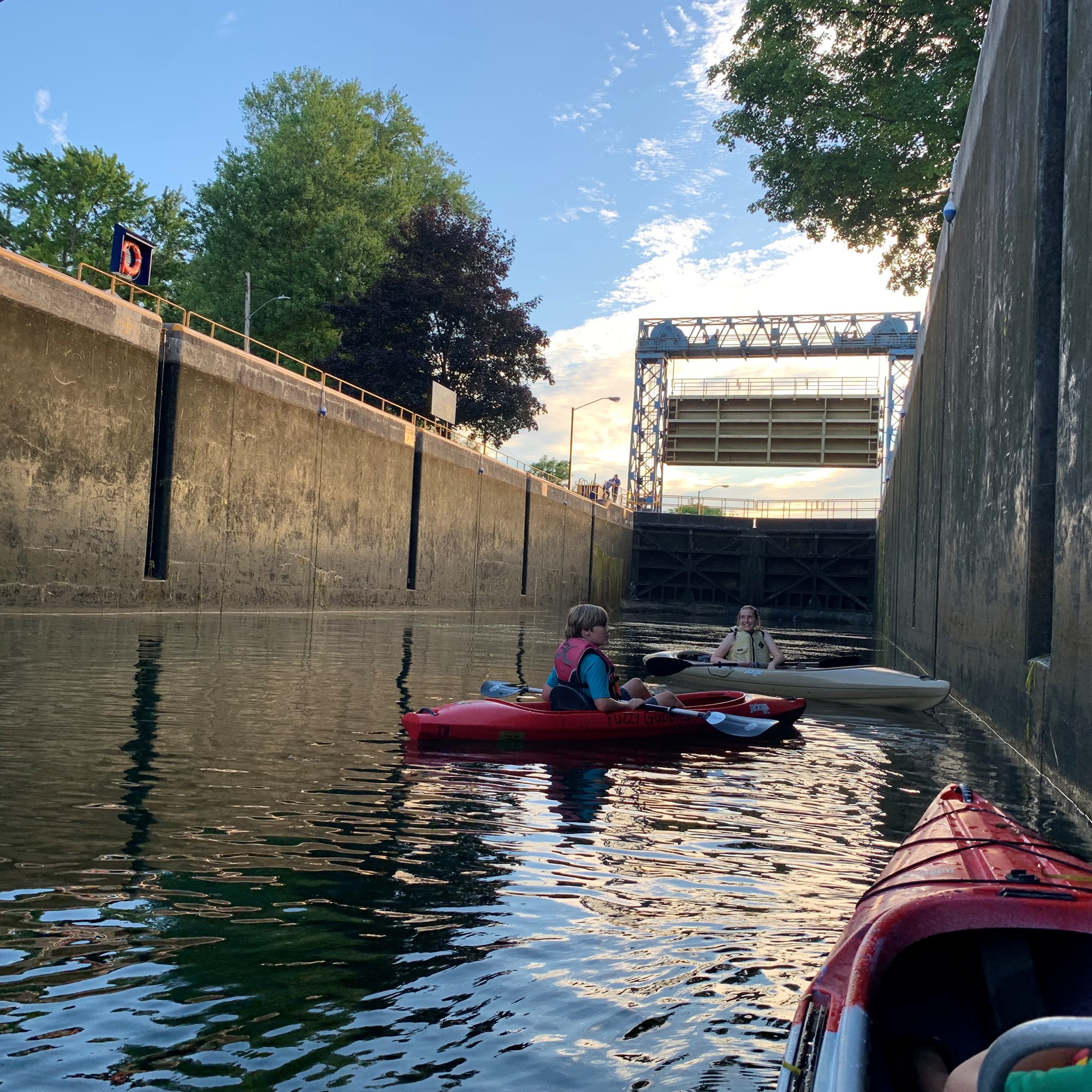 Canal Lock Experience Photo