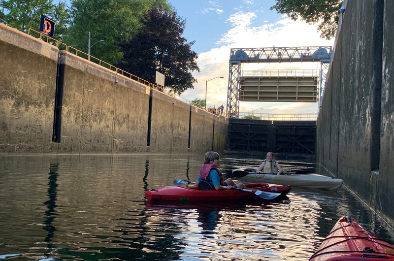 Canal Lock Experience Photo