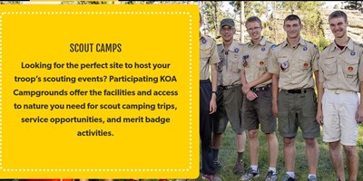 Scout Badge-Specific Activities at The Bridge