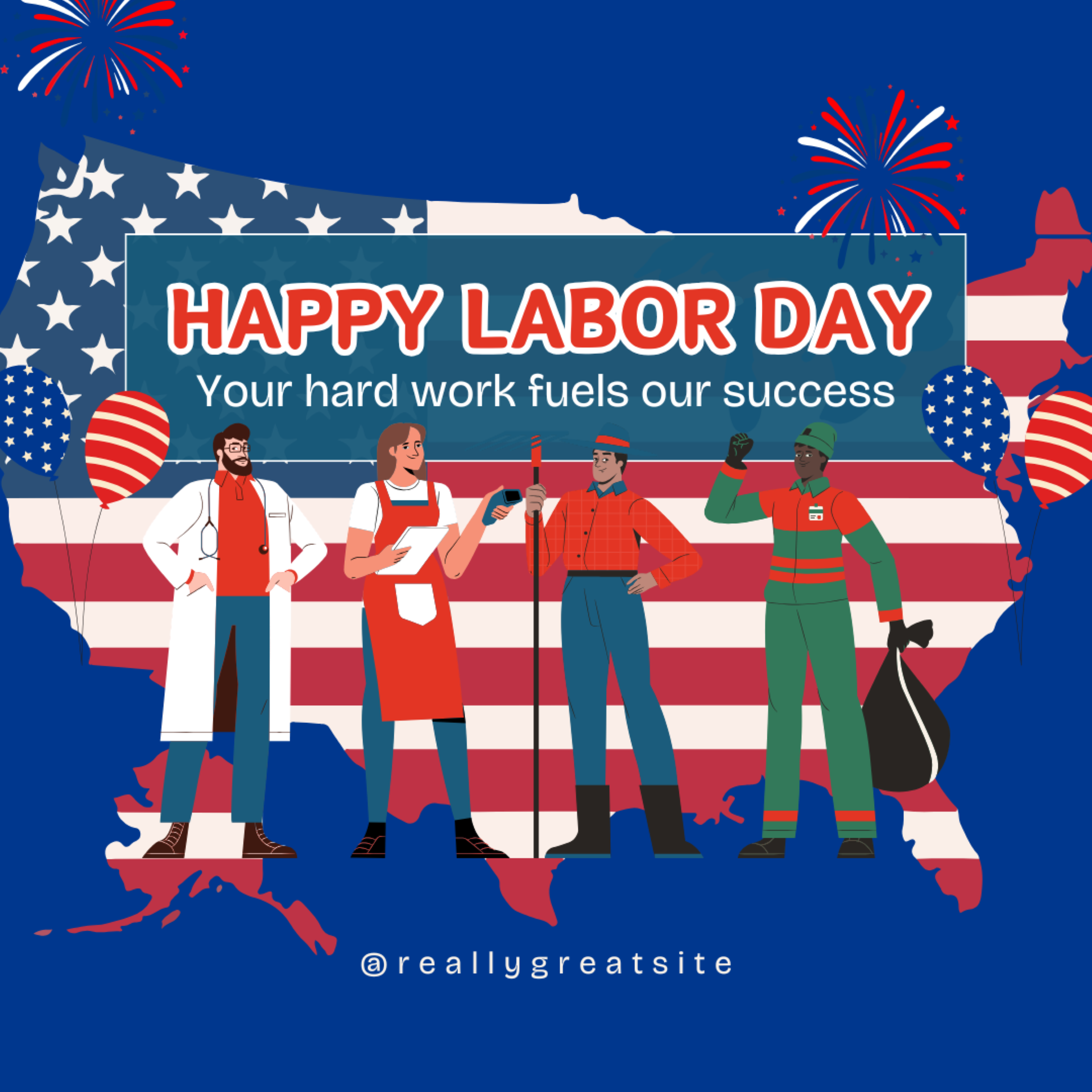Labor Day HOLIDAY Weekend Photo