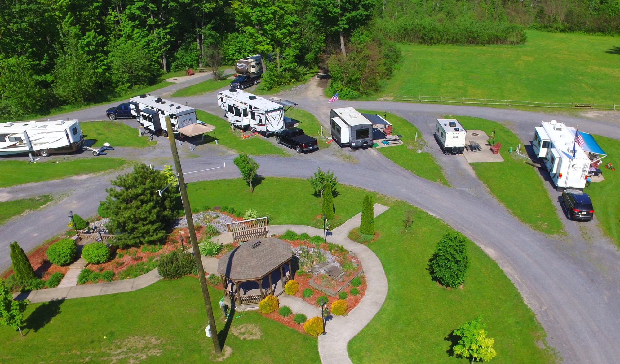 Watkins glen new york campground map watkins glen corning koa resort
