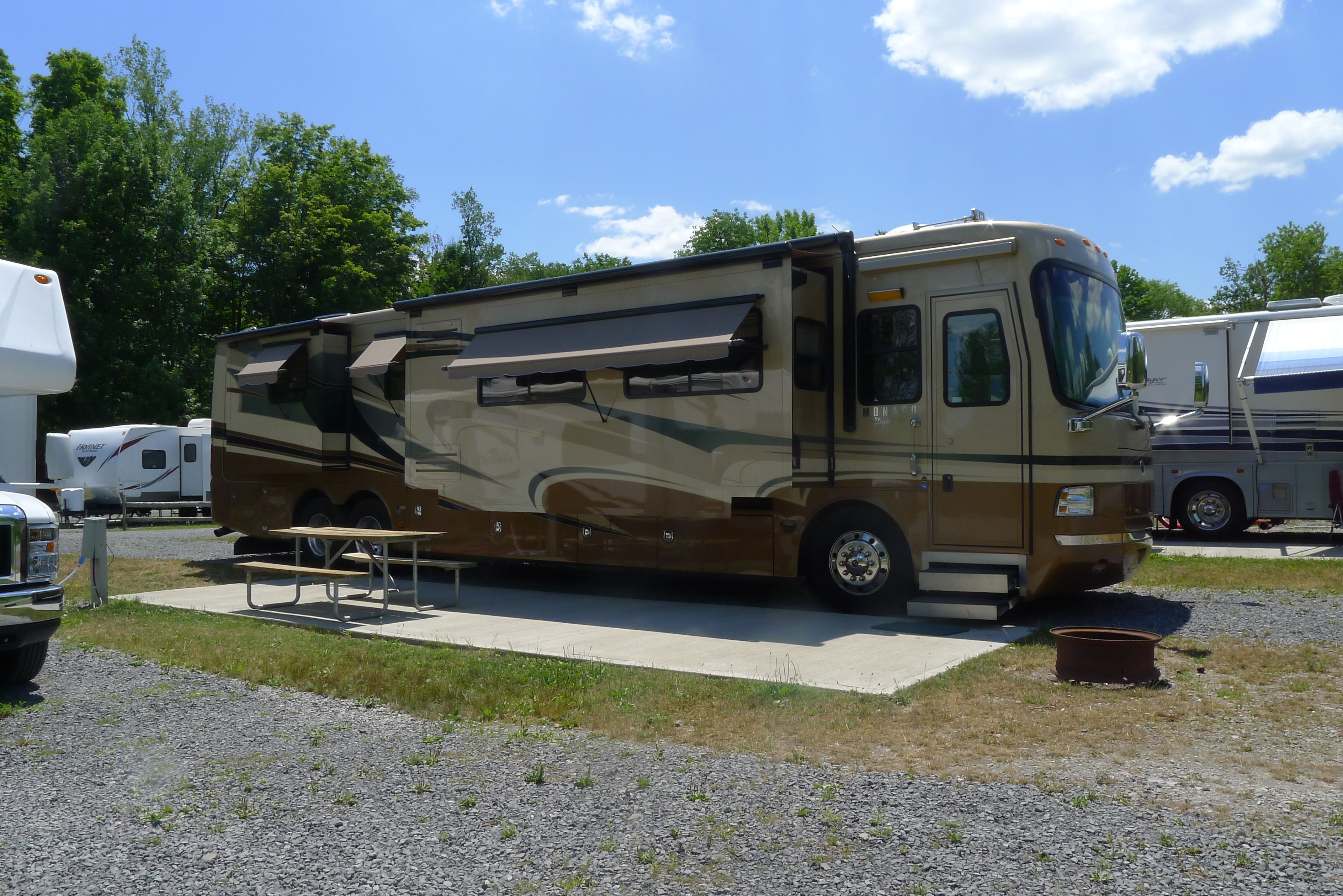 Big rig RV site