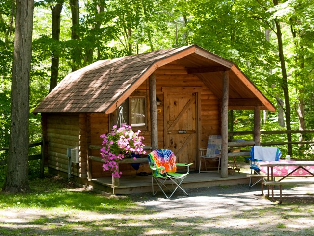Watkins Glen, New York Lodging Watkins Glen / Corning KOA Resort