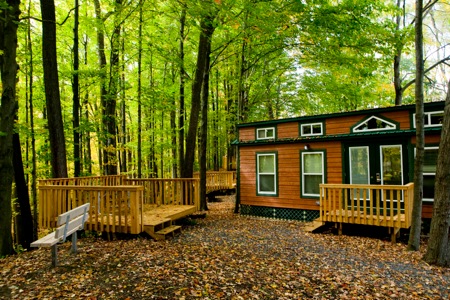 Watkins Glen, New York Lodging Watkins Glen / Corning KOA Resort