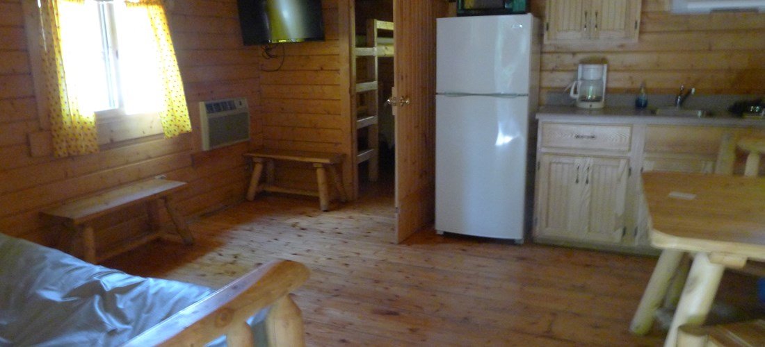 Inside of Deluxe Cottage