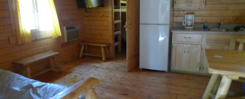 Inside of Deluxe Cottage